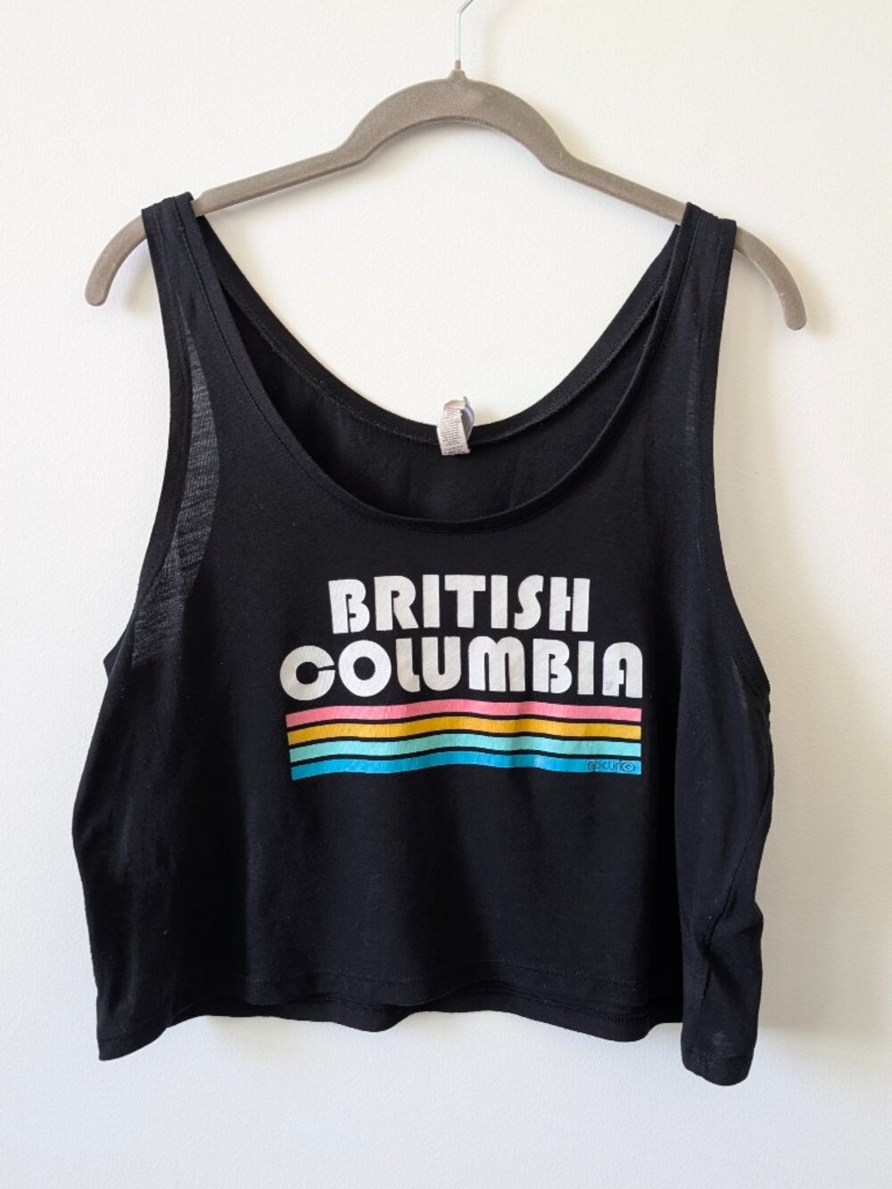RIP CURL "British Columbia" Graphic Crop Tank | Small